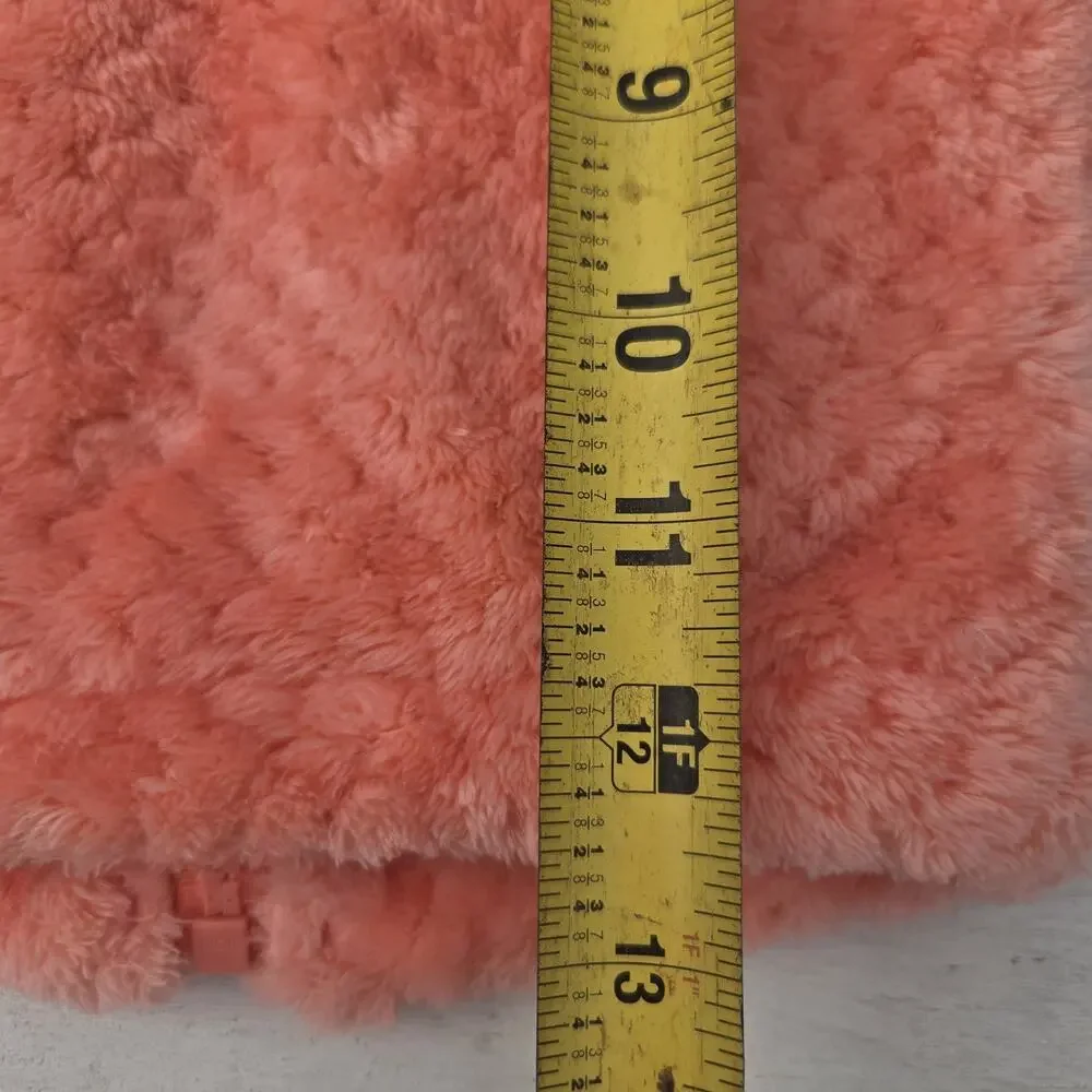 Columbia Baby Pink Fleece Jacket Girl’s Size 6-12M Full Zip Soft